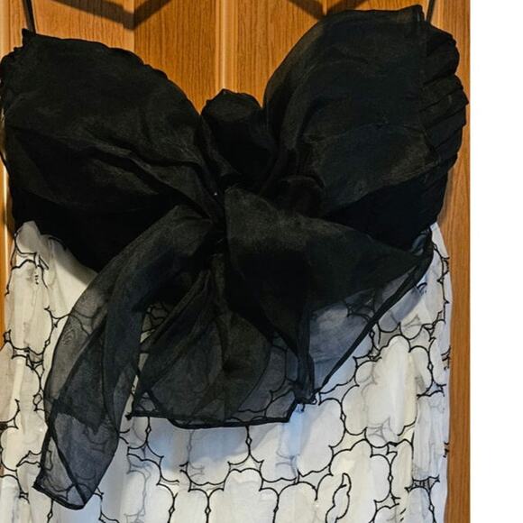 Be seduced Luxe NWT Size 4 silk strapless dress size 8 - Picture 2 of 9